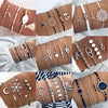 Boho Jewelry Bracelets & Bangles for Women Bohemian Vintage Bead Bracelets Set For Women Fashion Multilayer Accessories Bijoux